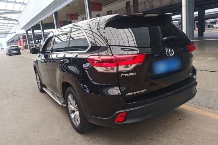 Used Toyota Highlander 2018 2.0T Four-Wheel Drive Elite Edition 7 Seats China VI Standard Rear Left 45 Deg