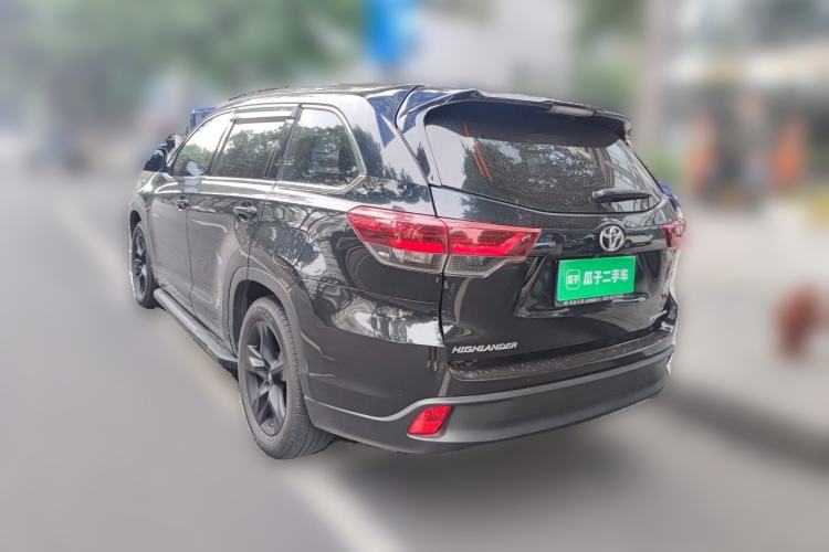 Used Toyota Highlander 2018 2.0T Four-Wheel Drive Knight Edition 7 Seats China VI Standard Rear Left 45 Deg