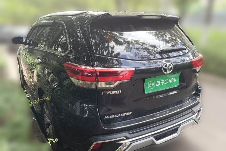 Used Toyota Highlander 2018 2.0T Four-Wheel Drive Elite Edition 7 Seats China VI Standard Rear Left 45 Deg