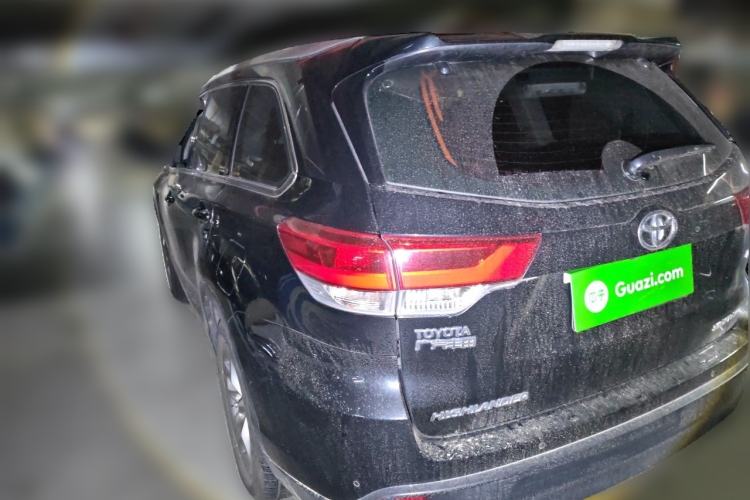 Used Toyota Highlander 2018 2.0T Four-Wheel Drive Prestige Version 7 Seats China V Emission Standard Rear Left 45 Deg