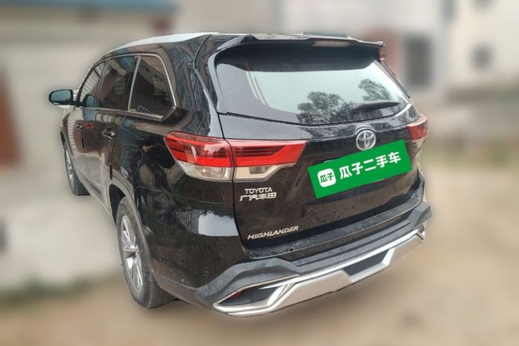 Used Toyota Highlander 2018 2.0T Two-Wheel Drive Elite Version 5 Seats China VI Standard Rear Left 45 Deg