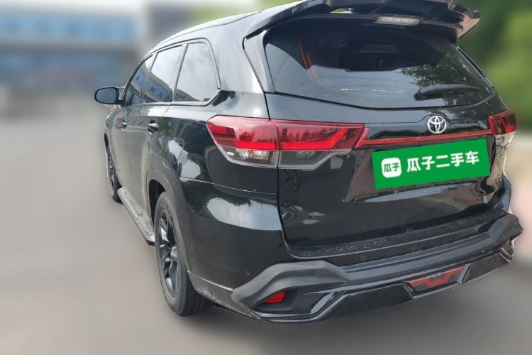 Used Toyota Highlander 2018 2.0T Four-Wheel Drive Knight Edition 7 Seats China VI Standard Rear Left 45 Deg