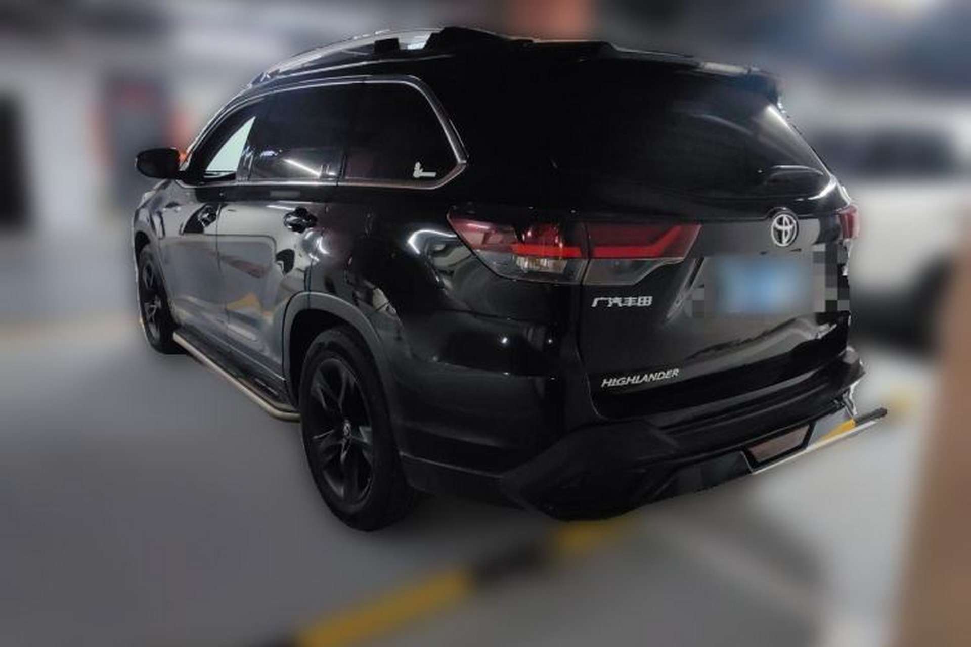 Used Toyota Highlander 2018 2.0T Four-Wheel Drive Knight Edition 7 Seats China VI Standard Rear Left 45 Deg