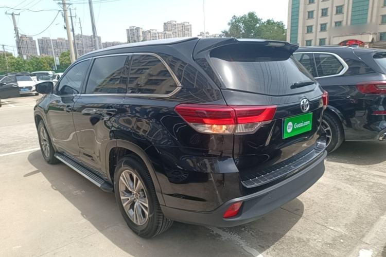 Used Toyota Highlander 2018 2.0T Two-Wheel Drive Elite Version 5 Seats China VI Standard Rear Left 45 Deg
