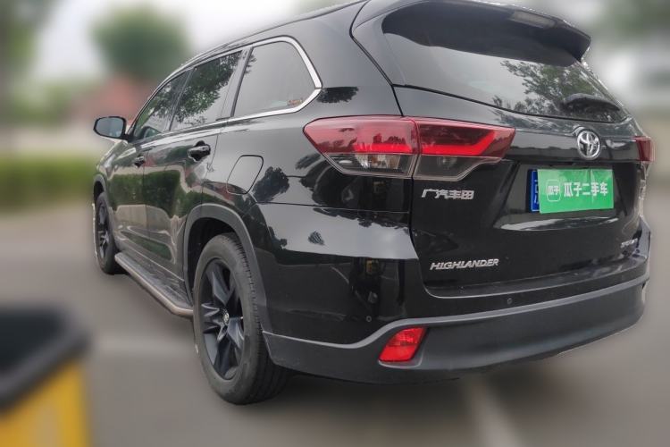Used Toyota Highlander 2018 2.0T Four-Wheel Drive Knight Edition 7 Seats China VI Standard Rear Left 45 Deg