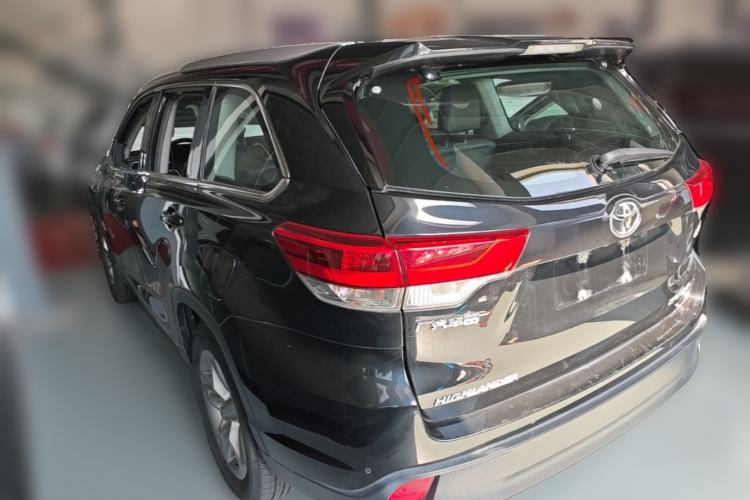 Used Toyota Highlander 2018 2.0T Four-Wheel Drive Prestige Version 7 Seats China VI Standard Rear Left 45 Deg