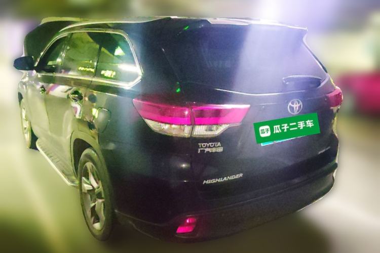 Used Toyota Highlander 2018 2.0T Four-Wheel Drive Luxury Version 7 Seats China VI Standard Rear Left 45 Deg