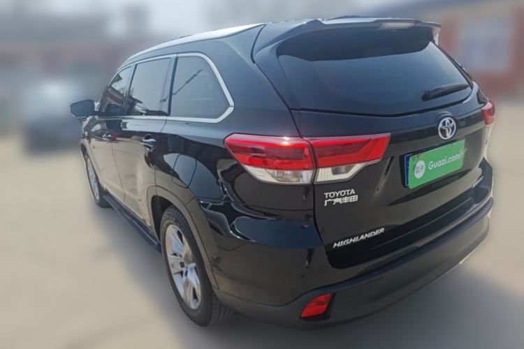 Used Toyota Highlander 2018 2.0T Four-Wheel Drive Luxury Edition 7 Seats China V Emission Standard Rear Left 45 Deg