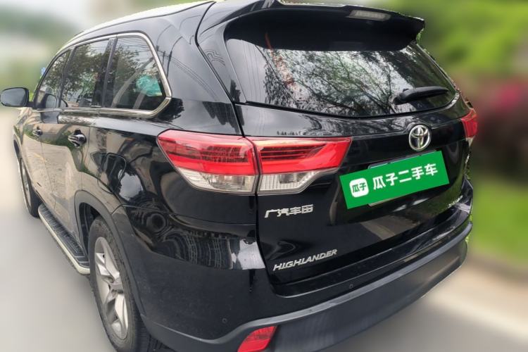 Used Toyota Highlander 2018 2.0T Four-Wheel Drive Luxury Version 7 Seats China VI Standard Rear Left 45 Deg