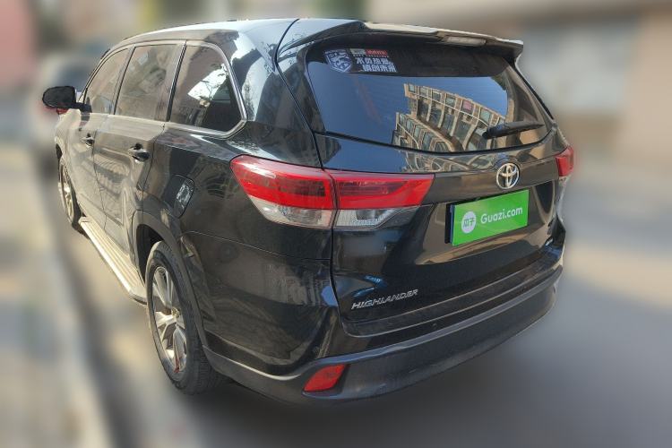 Used Toyota Highlander 2018 2.0T Four-Wheel Drive Elite Edition 7 Seats China V Standard Rear Left 45 Deg