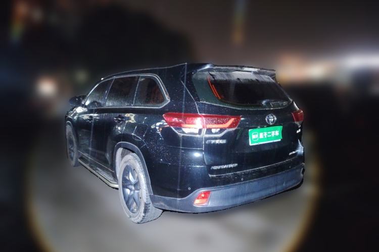 Used Toyota Highlander 2018 2.0T Four-Wheel Drive Knight Edition 7 Seats China VI Standard Rear Left 45 Deg