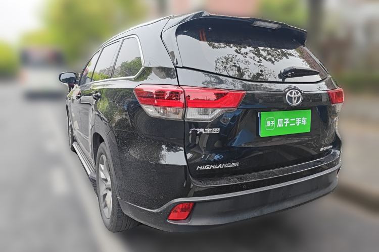 Used Toyota Highlander 2018 2.0T Four-Wheel Drive Prestige Version 7 Seats China VI Standard Rear Left 45 Deg
