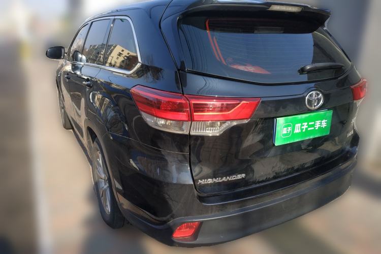 Used Toyota Highlander 2018 2.0T Four-Wheel Drive Elite Edition 7 Seats China VI Standard Rear Left 45 Deg