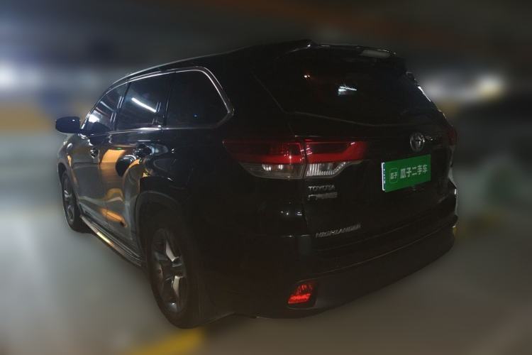 Used Toyota Highlander 2018 2.0T Four-Wheel Drive Luxury Edition 7 Seats China V Emission Standard Rear Left 45 Deg