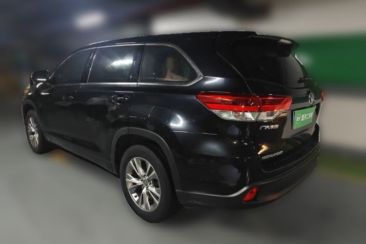 Used Toyota Highlander 2018 2.0T Two-Wheel Drive Elite Version 5 Seats China VI Standard Rear Left 45 Deg