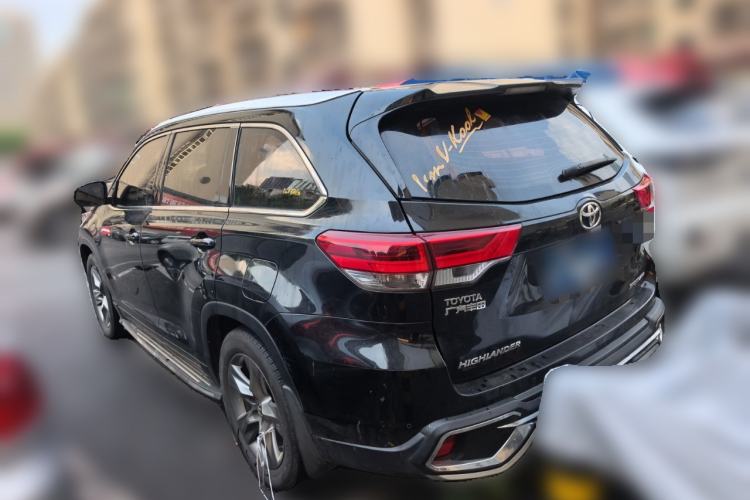 Used Toyota Highlander 2018 2.0T Four-Wheel Drive Luxury Edition 7 Seats China V Emission Standard Rear Left 45 Deg