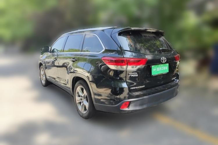 Used Toyota Highlander 2018 2.0T Four-Wheel Drive Prestige Version 7 Seats China VI Standard Rear Left 45 Deg