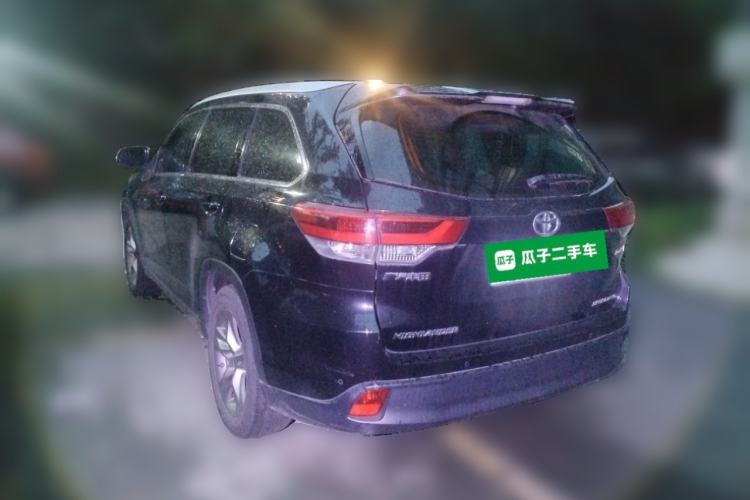 Used Toyota Highlander 2018 2.0T Four-Wheel Drive Luxury Version 7 Seats China VI Standard Rear Left 45 Deg