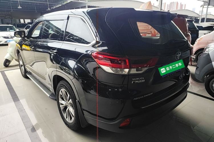 Used Toyota Highlander 2018 2.0T Two-Wheel Drive Elite Edition 7 Seats China VI Standard Rear Left 45 Deg