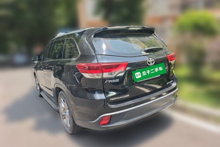 Used Toyota Highlander 2018 2.0T Four-Wheel Drive Luxury Version 7 Seats China VI Standard Rear Left 45 Deg