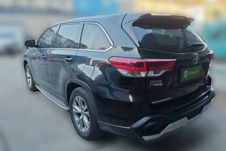 Used Toyota Highlander 2018 2.0T Four-Wheel Drive Elite Edition 7 Seats China V Standard Rear Left 45 Deg