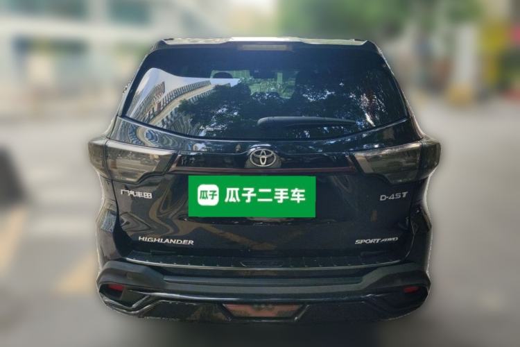 Used Toyota Highlander 2018 2.0T Four-Wheel Drive Knight Edition 7 Seats China VI Standard Rear