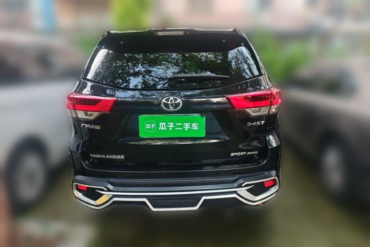 Used Toyota Highlander 2018 2.0T Four-Wheel Drive Prestige Version 7 Seats China VI Standard Rear