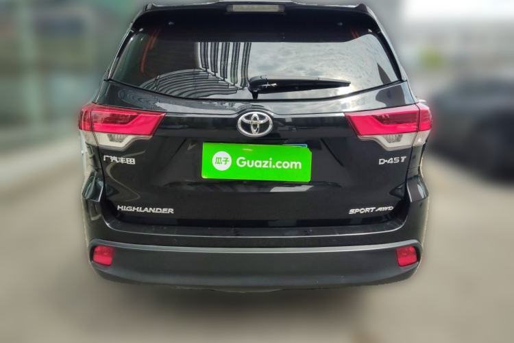 Used Toyota Highlander 2018 2.0T Four-Wheel Drive Prestige Version 7 Seats China VI Standard Rear