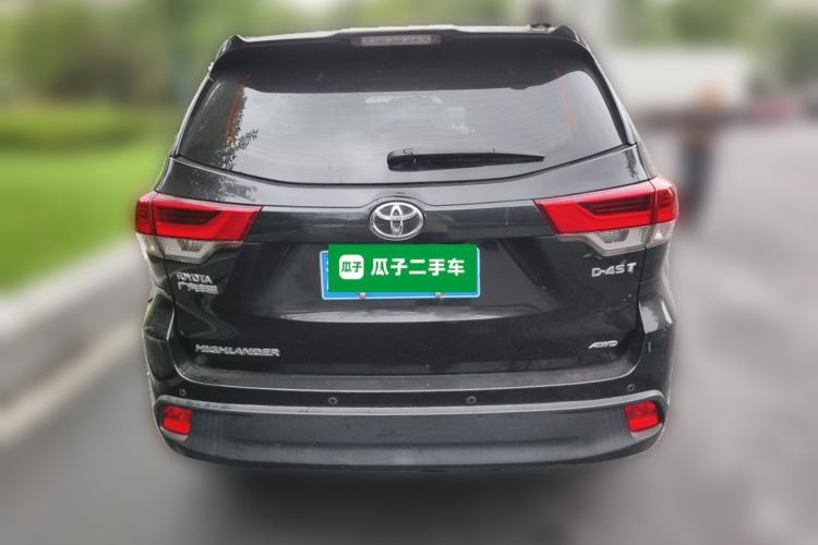 Used Toyota Highlander 2018 2.0T Four-Wheel Drive Elite Edition 7 Seats China V Standard Rear