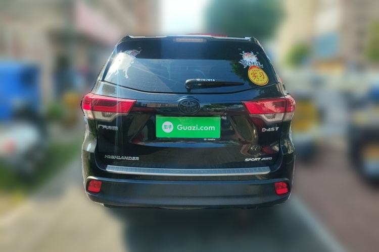 Used Toyota Highlander 2018 2.0T Four-Wheel Drive Prestige Version 7 Seats China VI Standard Rear