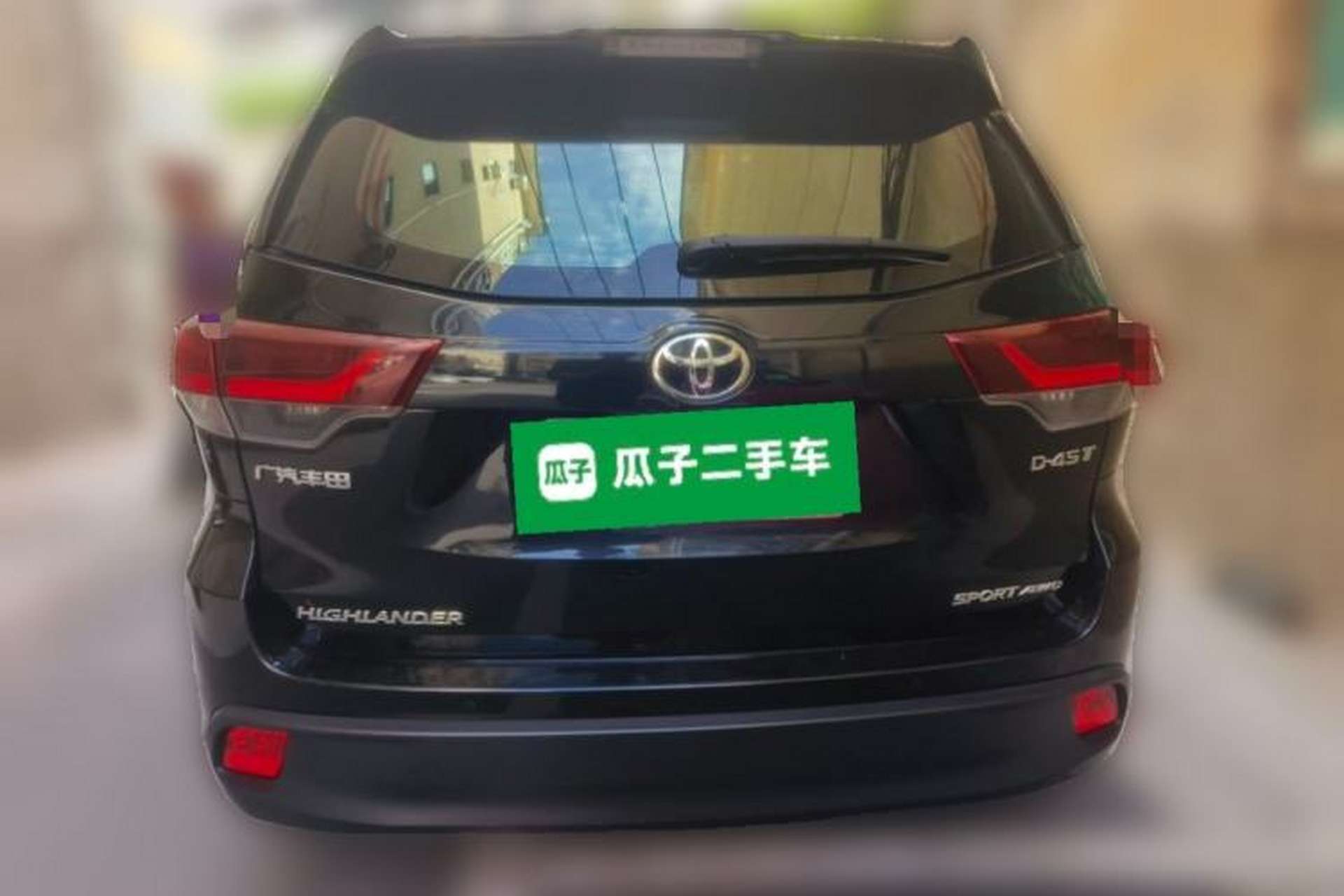 Used Toyota Highlander 2018 2.0T Four-Wheel Drive Knight Edition 7 Seats China VI Standard Rear