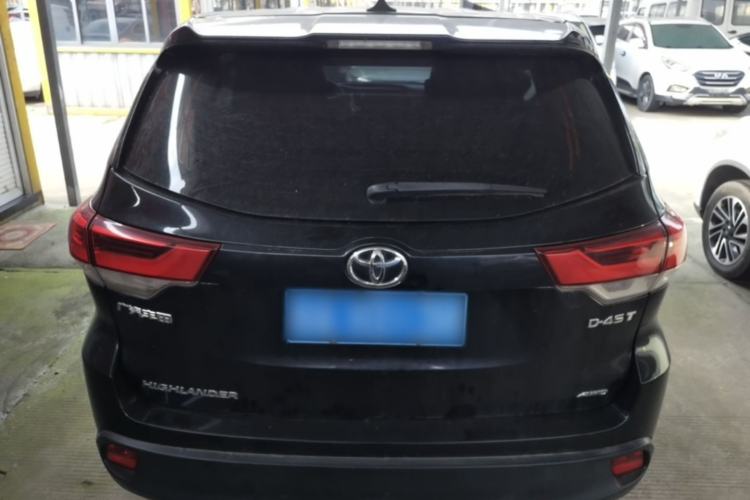 Used Toyota Highlander 2018 2.0T Four-Wheel Drive Elite Edition 7 Seats China VI Standard Rear