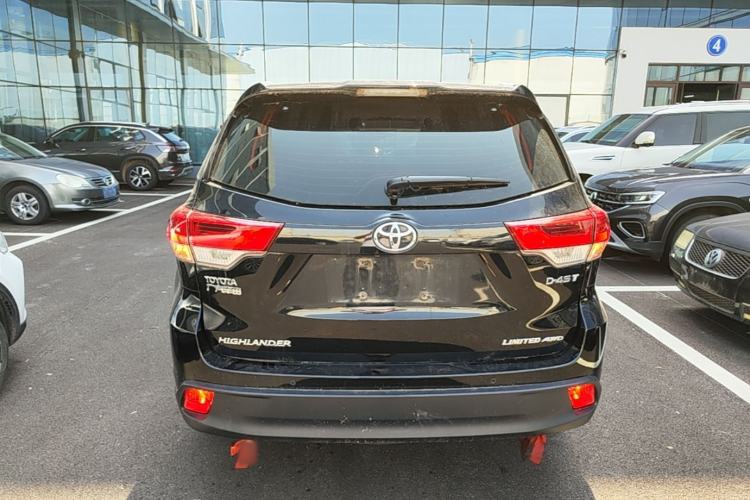 Used Toyota Highlander 2018 2.0T Four-Wheel Drive Ultimate Edition 7-Seater Emission Standard China V Rear