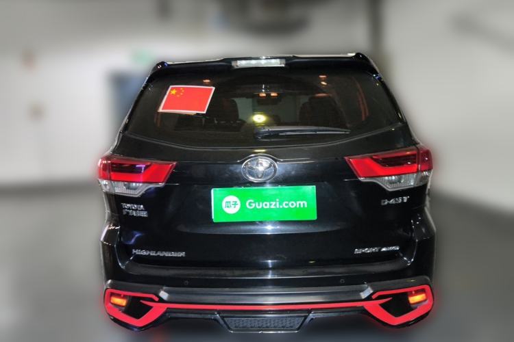Used Toyota Highlander 2018 2.0T Four-Wheel Drive Luxury Edition 7 Seats China V Emission Standard Rear