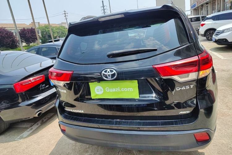 Used Toyota Highlander 2018 2.0T Four-Wheel Drive Elite Edition 7 Seats China VI Standard Rear