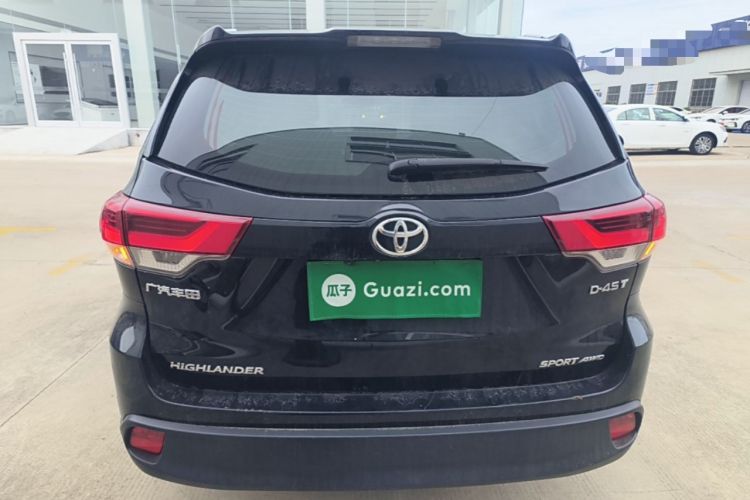 Used Toyota Highlander 2018 2.0T Four-Wheel Drive Luxury Version 7 Seats China VI Standard Rear