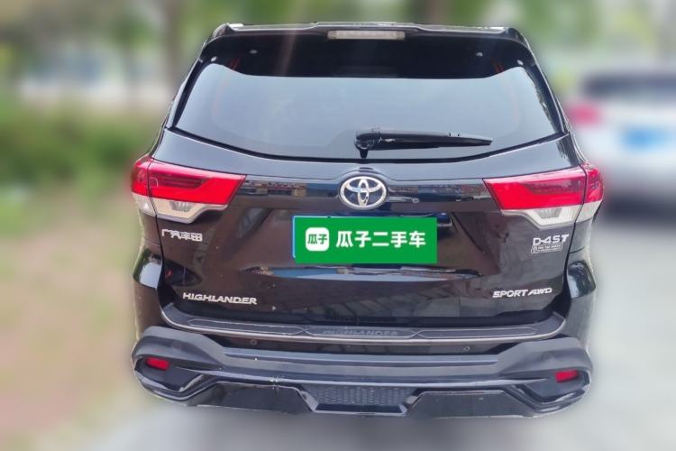Used Toyota Highlander 2018 2.0T Four-Wheel Drive Prestige Version 7 Seats China VI Standard Rear