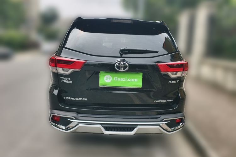 Used Toyota Highlander 2018 2.0T Four-Wheel Drive Supreme Edition 7-Seater China VI Rear