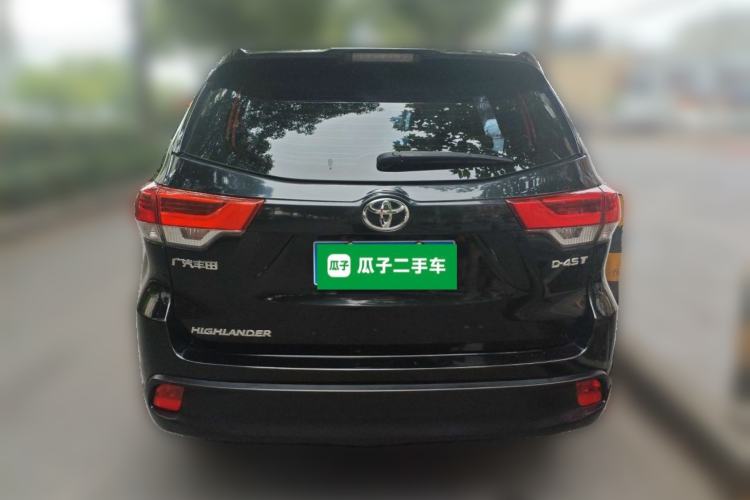 Used Toyota Highlander 2018 2.0T Two-Wheel Drive Elite Version 5 Seats China VI Standard Rear