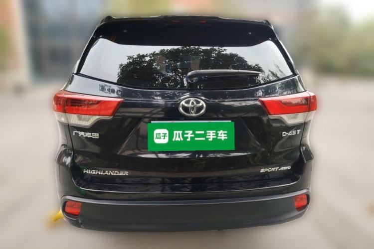 Used Toyota Highlander 2018 2.0T Four-Wheel Drive Prestige Version 7 Seats China VI Standard Rear