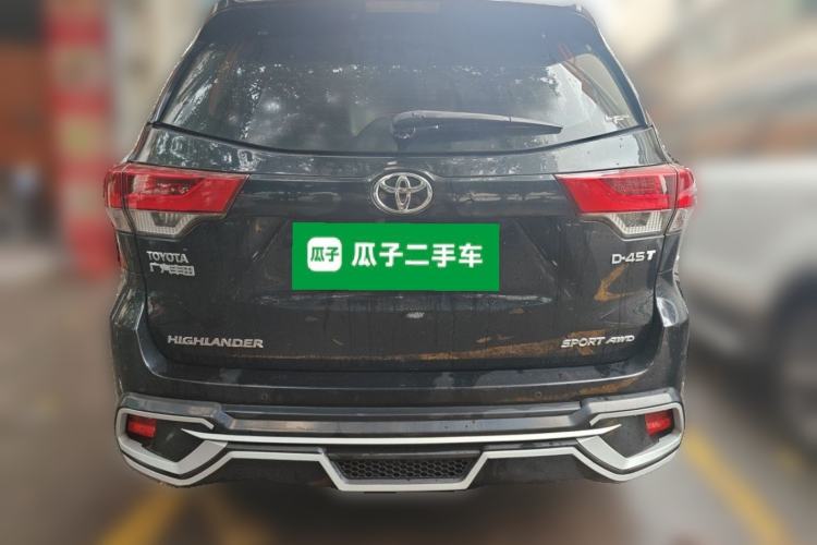 Used Toyota Highlander 2018 2.0T Four-Wheel Drive Prestige Version 7 Seats China VI Standard Rear