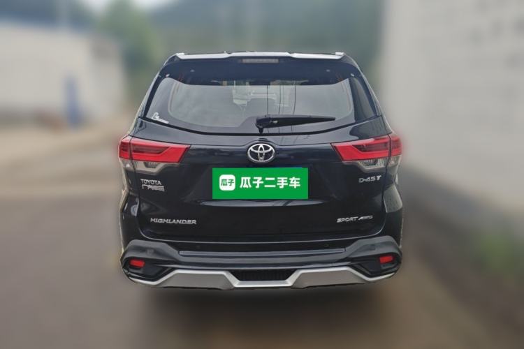 Used Toyota Highlander 2018 2.0T Four-Wheel Drive Prestige Version 7 Seats China VI Standard Rear