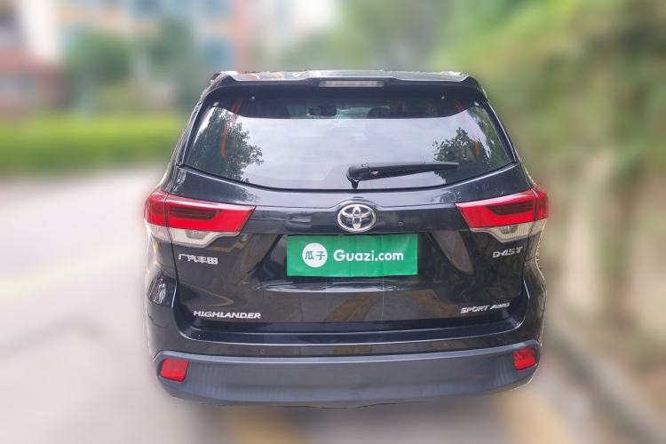 Used Toyota Highlander 2018 2.0T Four-Wheel Drive Prestige Version 7 Seats China VI Standard Rear
