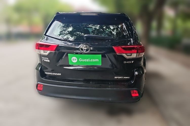 Used Toyota Highlander 2018 2.0T Four-Wheel Drive Prestige Version 7 Seats China VI Standard Rear
