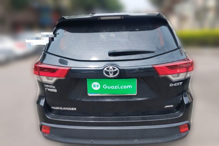 Used Toyota Highlander 2018 2.0T Four-Wheel Drive Elite Edition 7 Seats China VI Standard Rear