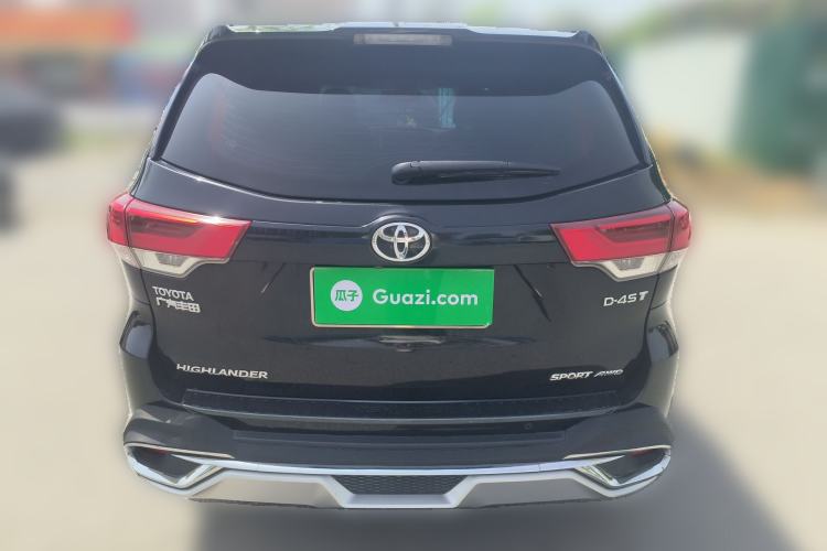 Used Toyota Highlander 2018 2.0T Four-Wheel Drive Luxury Edition 7 Seats China V Emission Standard Rear