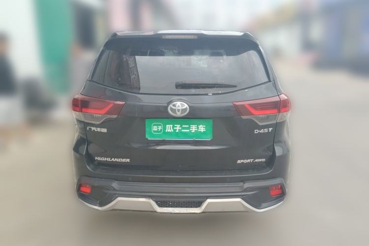 Used Toyota Highlander 2018 2.0T Four-Wheel Drive Knight Edition 7 Seats China VI Standard Rear