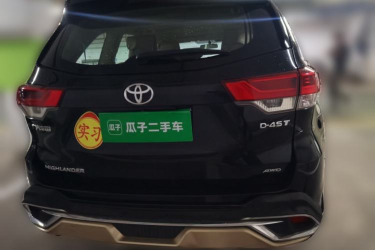 Used Toyota Highlander 2018 2.0T Four-Wheel Drive Elite Edition 7 Seats China VI Standard Rear