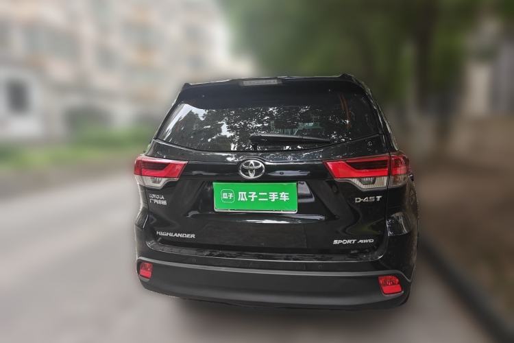 Used Toyota Highlander 2018 2.0T Four-Wheel Drive Prestige Version 7 Seats China VI Standard Rear