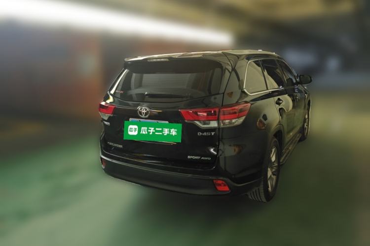 Used Toyota Highlander 2018 2.0T Four-Wheel Drive Luxury Version 7 Seats China VI Standard Rear Right 45 Deg